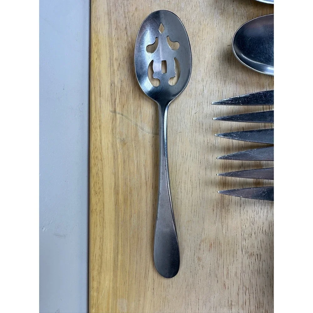 Stanley Roberts Stainless Flatware 7 Replacement Pieces‎ Satin Modern Taiwan SRB